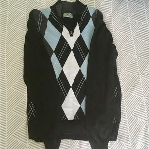 👔 Dress sweater Argyle pullover